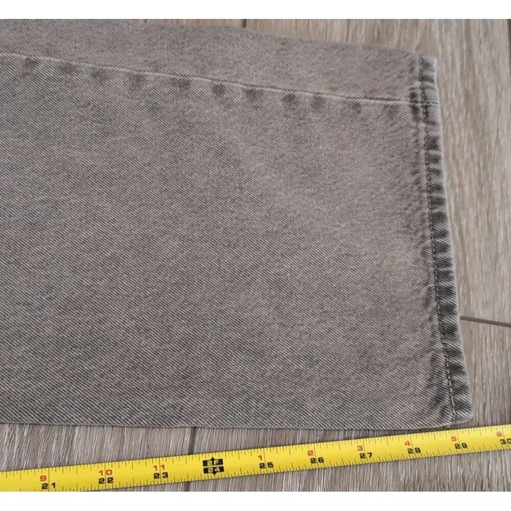 LEVI'S 501 RARE PEWTER COLOR BUTTON FLY DENIM JEANS MEN'S 38X30 EGYPT EUC